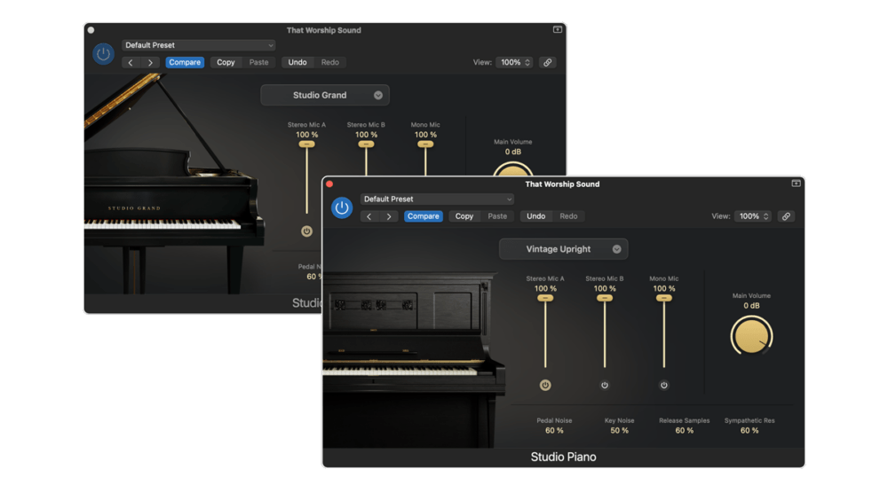 Worship Pianos Logic Pro That Worship Sound