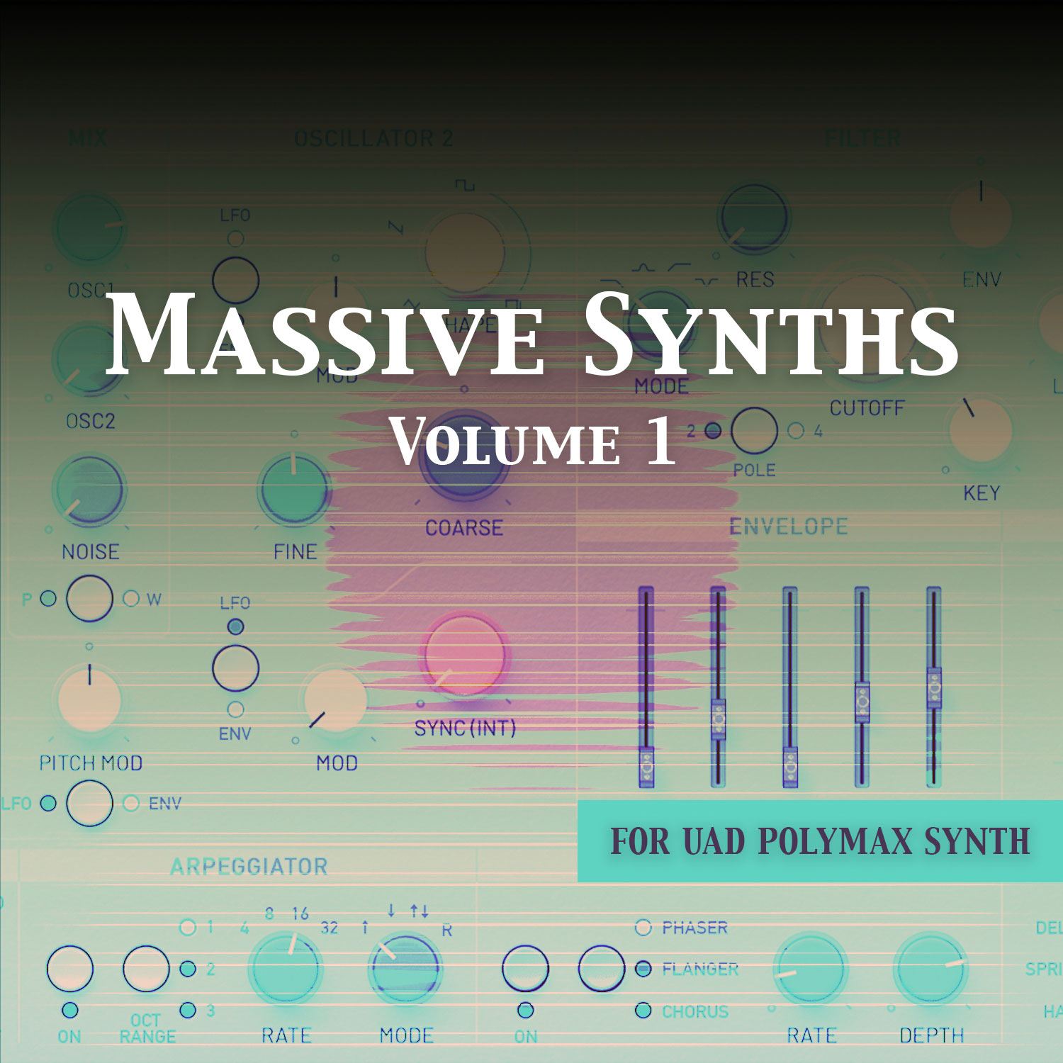 Massive Synths Vol 1 for UAD PolyMAX Synth