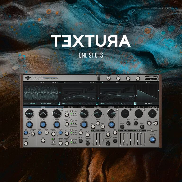 Textura for UAD Opal Synthesizer ONE SHOTS That Worship Sound®