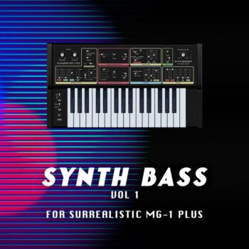 Synth Bass Vol 1 for Surrealistic MG-1 Plus