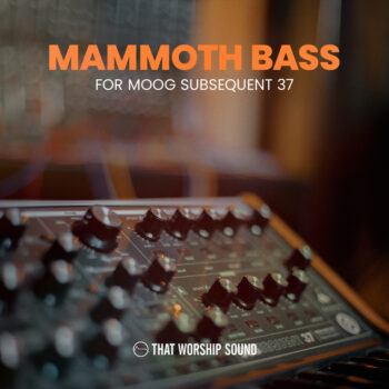 Mammoth Bass for Moog Sub 37/Subsequent 37